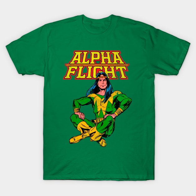 Alpha flight Shaman T-Shirt by OniSide